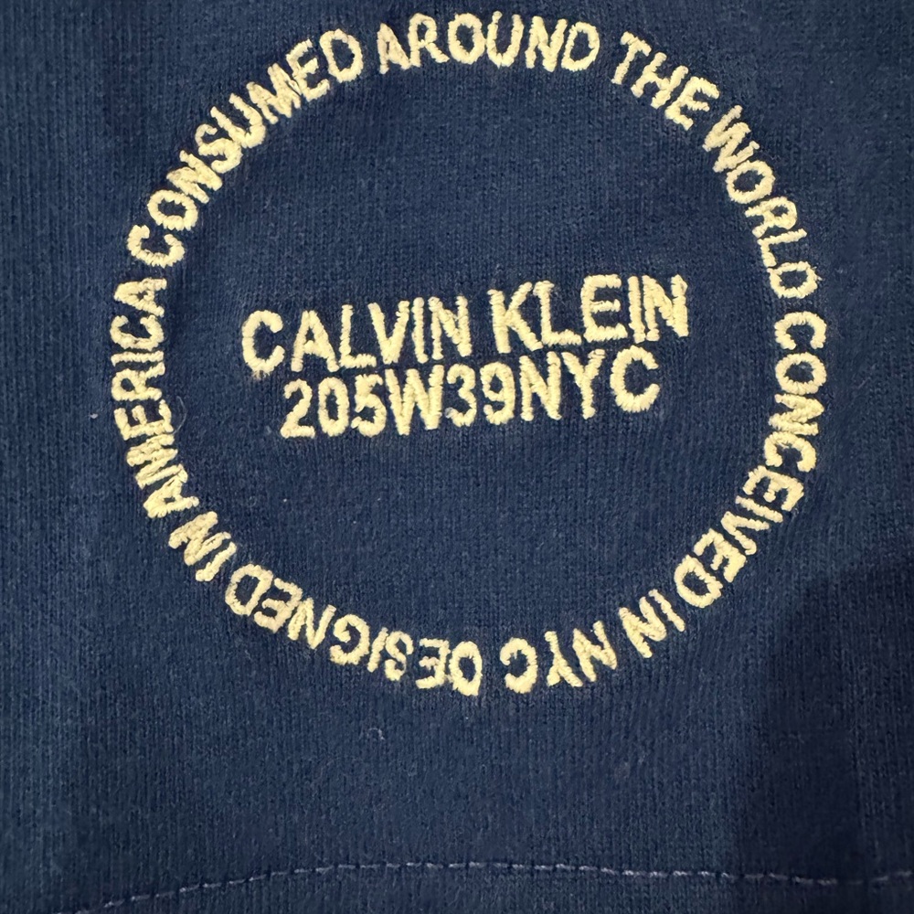 Calvin Klein Dark Blue Italian-Made Top
